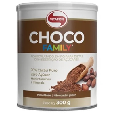 Choco Family Cacau Sem Acar 300g Vitafor